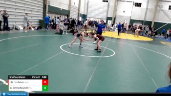 112-123 lbs 5th Place Match - Myia Hofaker, Minden Wrestling Club vs Cassie Bernshausen, FoxFit Wrestling