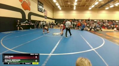 157D Round 1 - Ronan Seemann, Park / Sweet Grass Co vs Joe Duke, Riverton