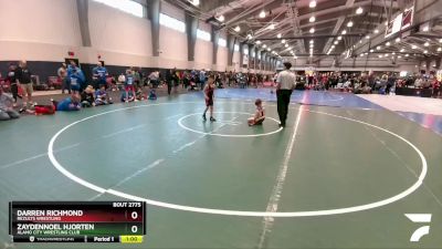 65 lbs Cons. Round 1 - Darren Richmond, ReZults Wrestling vs ZaydenNoel Hjorten, Alamo City Wrestling Club