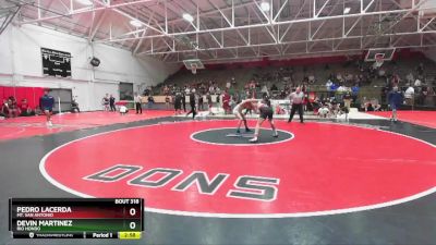 133 lbs 1st Place Match - Pedro Lacerda, Mt. San Antonio vs Devin Martinez, Rio Hondo