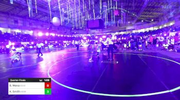 73 lbs Quarterfinal - Broly Mena, Bear Cave WC vs Karson Smith, Nebraska Boyz