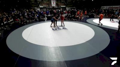 155 lbs Alexandria Perez, SDIKWA - San Diego-Imperial Kids Wrestling Association vs Adelaida Fernandez, LAWA - Los Angles Wrestling Association