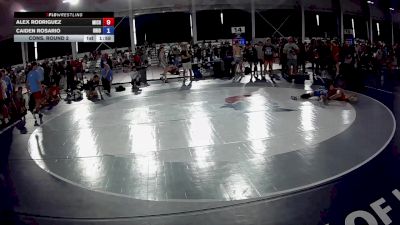 126 lbs Cons. Round 2 - Alex Rodriguez, Michigan vs Caiden Rosario, Ohio