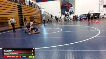 144 lbs Champ. Round 1 - Izzak Macy, Southridge vs Diego Paniagua, Woodburn