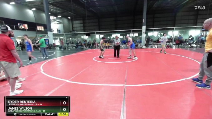 138 lbs Round 5 (6 Team) - James Wilson, GREAT BRIDGE WRESTLING CLUB vs ...