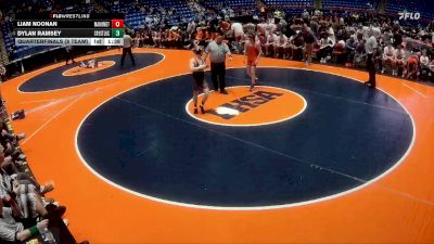 126 lbs Quarterfinals (8 Team) - Dylan Ramsey, Crystal Lake (Central) vs Liam Noonan, Mahomet (M.-Seymour)
