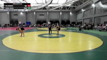 152 lbs Consi Of 16 #2 - Anna Silva, Trumbull vs Lia Manka, New Milford