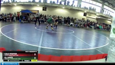 98 lbs Cons. Round 4 - Cole Pfeffer, Castle Wrestling Club vs Eli Ihnen, Zionsville Wrestling Club