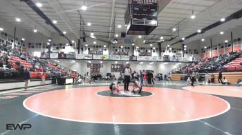 117 lbs Round Of 32 - McKenna Steinbach, Wyandotte HS Girls vs Lilly Mongold, McAlester High School Girls