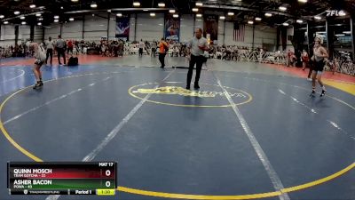 160 lbs Rd# 8- 12:30pm Saturday Final Pool - Asher Bacon, POWA vs Quinn Mosch, Team Gotcha