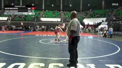 1-5A 138 Cons. Round 2 - Lana Zurawski, Arab vs Jalyn Mallette, Hamilton High School