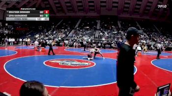 150-5A Cons. Semi - Brayden Bringer, South Effingham vs Ziya Karadeniz, Riverwood International Charter School