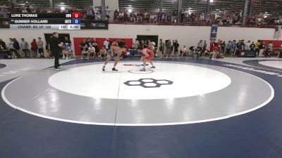 79 kg Champ. Rd Of 128 - Luke Thomas, Golden Wolf RTC vs Gunner Holland, Arkansas Regional Training Center