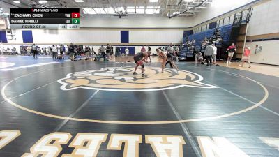 126 lbs Round Of 32 - Zachary Chen, Vougar's Honors Wrestling vs Daniel Finelli, Elite Nj