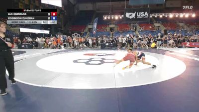 113 lbs Cons. Sub-rd Of 64 - Jax Quintana, CO vs Robinson Zukeran, UT