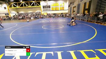 141B lbs Rr Rnd 3 - Rich Treanor, Army vs Pat Phillips, F&m
