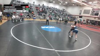 189 lbs 3rd Place Match - Max Kolbrener, Manheim Twp Hs vs Owen Bowlby, Warwick Hs