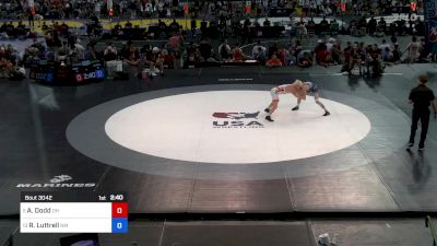 113 lbs Quarters - Ayden Dodd, OH vs Roman Luttrell, NM