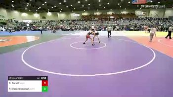 157 lbs Consi Of 8 #1 - Brokton Borelli, Vasky Bros vs Preston Marchesseault, Mayo Quanchi Judo And Wrestling