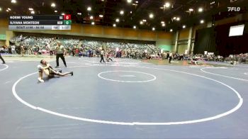 94-98 lbs Round 3 - Noemi Young, USA Gold vs Iliyana Monteon, Madera Grapplers WC