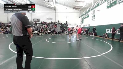 285 lbs Semifinal - Aidan Arcila, Berlin vs Joseph Calandro, Branford