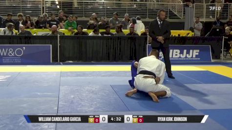 Ryan Kirk Johnson vs William Candelario Garcia 2025 Pan Jiu Jitsu IBJJF Championship