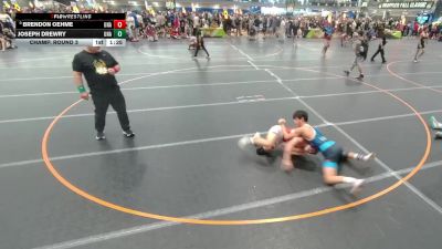 126 lbs Champ. Round 3 - Brendon Oehme, Unattached vs Joseph Drewry, Unattached