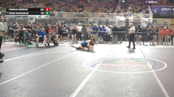 130 lbs Cons. Semi - Jordan Herron, Chiles vs Rose Karakolis, Park Vista Community