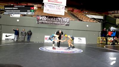 Junior Boys - 132 lbs Champ. Round 1 - Michael Schliewe, El Camino SSF High School Wrestling vs Joshua Pullins, Wild Cats Wrestling Club