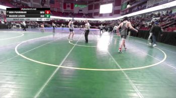 138 lbs Cons. Round 5 - Ben Fuhriman, Owyhee vs Mason Lewis, Caldwell