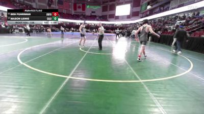 138 lbs Cons. Round 5 - Ben Fuhriman, Owyhee vs Mason Lewis, Caldwell