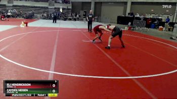 150 lbs Quarterfinals (8 Team) - Eli Hendrickson, NRHEG vs Cayden Neisen, Staples