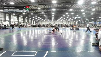 120 lbs Round Of 32 - Garrett Hulsey, Indiana Outlaws Red - EL vs Shane Wendolowski, Iron Horse - EL