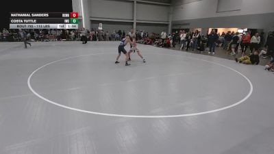 113 lbs Champ. Rd Of 128 - Nathanial Sanders, Red Cobra Wrestling Academy vs Costa Tuttle, IsleStyle Wrestling Club