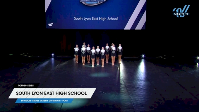South Lyon East High School [2025 Small Varsity Division II - Pom Semis ...