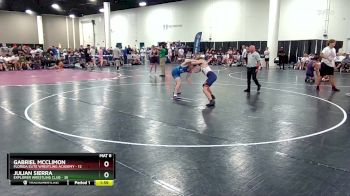 165 lbs Finals (8 Team) - Julian Sierra, Explorer Wrestling Club vs Gabriel Mcclimon, Florida Elite Wrestling Academy