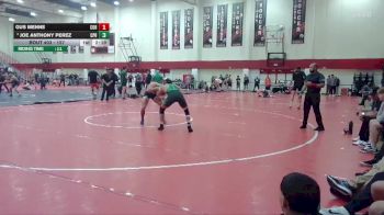 157 lbs Cons. Round 5 - Joe Anthony Perez, Cal Poly Humboldt vs Gus Menne, Corban University