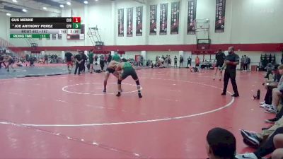157 lbs Cons. Round 5 - Joe Anthony Perez, Cal Poly Humboldt vs Gus Menne, Corban University