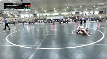 85 lbs 5th Place Match - Blaine Ruth, Eagle Talon Wrestling Club vs Kamden Brawley, Nashville Catholic Wrestling