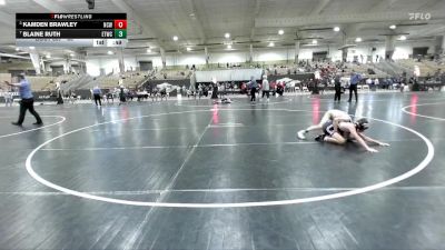 85 lbs 5th Place Match - Blaine Ruth, Eagle Talon Wrestling Club vs Kamden Brawley, Nashville Catholic Wrestling