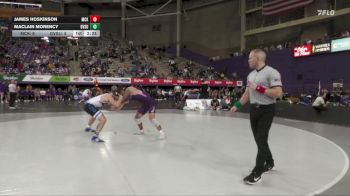 157 lbs Semis (4 Team) - Maclain Morency, Grand Valley State vs James Hoskinson, McKendree