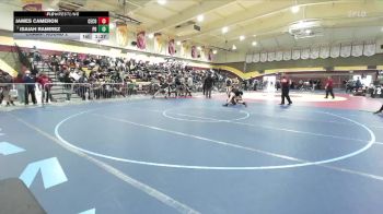 157 lbs Champ. Round 2 - Isaiah Ramirez, Palm Desert vs James Cameron, Centennial (Corona)