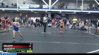 52 lbs Round 5 (8 Team) - Mason Kolva, Team Nauman vs Leo Latsha, Scanlan WA