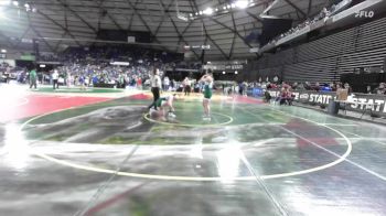 Girls 3A 155 lbs Quarterfinal - Bailey Parker, Peninsula (Girls) vs Olivia V. Howell, Peninsula (Girls)