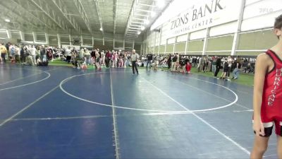 105 lbs Champ. Round 1 - Ryker Prince, 4AU Hurricane vs Wakely Wright, Bear River Wrestling Club