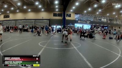 110 lbs Round 7 (8 Team) - Jimmy Johnson, Riverheads MS Wrestling vs Ashton Glasgow, Junior Terps Xtreme