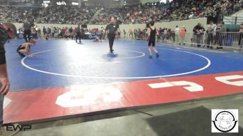 72 lbs Consi Of 16 #1 - Lawson Mortimer, Carl Albert vs Ethan Barclay, Norman Jr High