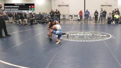 120 lbs Consi Of 64 #1 - Mathysin Marco, NE vs Isaiah Gonzaga, CA