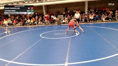 110 lbs Cons. Semi - Layton Fries, Westridge vs Noah Chancellor, McCook