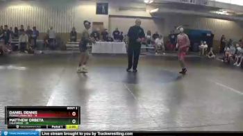 102 lbs Quarterfinals (8 Team) - Daniel Dennis, Pennsylvania Red vs Matthew Orbeta, California